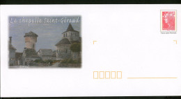 AC14-11 France PAP Timbre N° Logo Rouge Visuel La Chapelle St Géraud - PAP: Ristampa/Beaujard