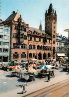 13235332 Basel BS Rathaus Mit Marktplatz Basel BS - Sonstige & Ohne Zuordnung