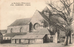 FRANCE - La Bretagne Pittoresque - Paimpont - L'Eglise - Collection A Waron - Dos Non Divisé - Carte Postale Ancienne - Paimpont