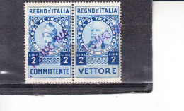 ITALIA  1944 - Unificato  12° - Trasporti - Revenue Stamps