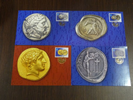 Greece 2004 Athens 2004 Ancient Olympic Coins Maxi Card Set VF - Maximumkarten (MC)