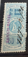 Suisse  Fiscaux Basel - Revenue Stamps