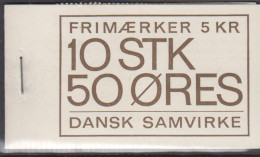 1968. DANMARK. DANSK SAMVIRKE. Special Booklet S 2. With POSTTAKSTER (pr. 1. Juli 1971).  - JF539258 - Booklets