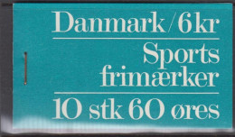 1972. DANMARK. Sports Frimærker. Special Booklet S 8. With (POSTTAKSTER Pr. 1 Juli 1972)  - JF539268 - Booklets