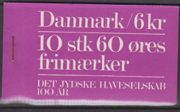 1973. DANMARK. DET JYDSKE HAVESELSKAB. Special Booklet S 12.  - JF539272 - Carnets