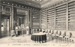 FRANCE - Compiègne - Le Château - Bibliothèque De Napoléon Ler - Carte Postale Ancienne - Compiegne