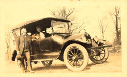 Automobile Ancienne De Marque Modèle Type ? * Automobiles Voiture * Photo Ancienne 12.6x7.6cm - Passenger Cars