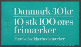 1974. DANMARK. Færdselssikkerhedsmærker. Special Booklet S 20.  - JF539280 - Carnets