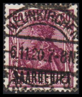 1920. SAARGEBIET. 60 Pf Germania Overprinted SAARGEBIET And With Luxus Cancel NEUNKIRSCHEN 6.1... (MICHEL 39) - JF539377 - Gebraucht