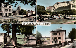 St Saint Julien En Vercors (Drôme) Multivues - Edition D'Art André - Carte N° 4310 (vue Générale, église, Monument...) - Otros & Sin Clasificación