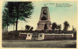 BELGIQUE - Waterloo - Monument Des Belges - Colorisé - Carte Postale - Waterloo