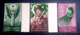 EGYPT 1952,complete SET Of TheABROGATION OF ANGLO-EGYPTIAN TREATY KING FAROUK KING OF EGYPT & SUDAN , MNH, Original Gum - Unused Stamps