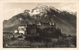 AUTRICHE - Salzburg - Hohensalzburg Mit Untersberg - Carte Postale Ancienne - Salzburg Stadt