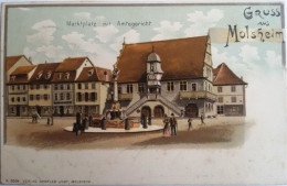 CPA - 67 - Gruss Aus MOLSHEIM - SUPERBE Carte  Précurseur  Couleur - Molsheim