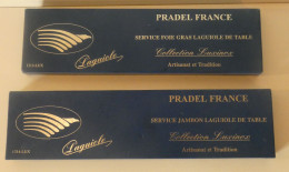 Lot PRADEL LAGUIOLE Collection Luxinox Service à Jambon Et à Foie Gras NEUF (25) - Messer