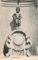 BELGIQUE - Bruxelles - Manneke-Pis - Statue - Carte Postale Ancienne - Monumentos, Edificios