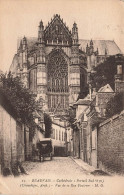 FRANCE - Beauvais - Cathédrale - Portail - Vue De La Rue Feutrier - Carte Postale Ancienne - Beauvais