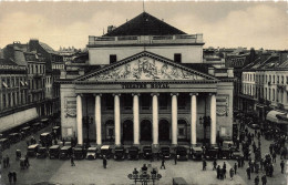 BELGIQUE - Bruxelles - Théâtre Royal De La Monnaie - JC - Vue - Animé - Carte Postale Ancienne - Monuments