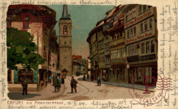 ERFURT MARKTSTRASSE 1900 - Erfurt
