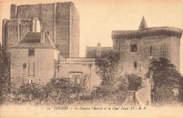 FRANCE - Loches - Le Donjon, L'Entrée Et La Cour Louis XI - AP - Carte Postale Ancienne - Loches