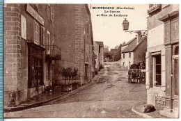 MONTBOZON Le Centre Et La Route De Loubans - Montbozon