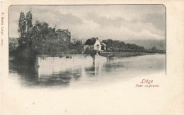 BELGIQUE - Liège - Pont Suspendu - Carte Postale Ancienne - Liège