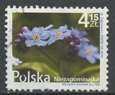 Pologne - Poland - Polen 2010 Y&T N°4212 - Michel N°4489 (o) - 4,15z Myosotis - Usados