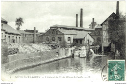 CPA - 76 - DEVILLE LES ROUEN - Usine De La Cie Des Métaux - Industrie - Mont Saint Aignan