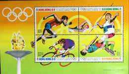 Hong Kong 1992 Olympic Games Minisheet MNH - Nuevos