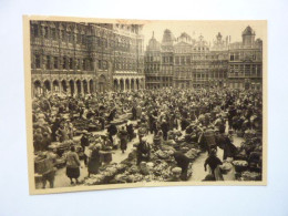 BRUXELLES - Grand'Place - Marché Matinal - Mercati