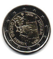 2016 - Finlandia 2 Euro Von Wright      ------ - Finlande