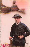 FANTAISIES - Homme - Usine - Carte Postale Ancienne - Männer