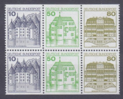 1977 Germany 913CD,1038CD,1140CDPaar Architecture. 17,00 € - Monumenti