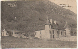 38 BARRAUX  Château Du Fayet - Barraux