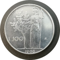 1966 - 100 Lire - Italie [KM#96.1] - 100 Liras