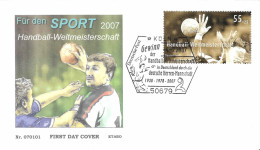 619  Allemagne, Champion Du Monde De Handball 1938 - 1978 - 2007.  Germany, World Men's Handball Champion - Hand-Ball