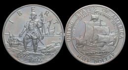 USA 1/2 Dollar 1992 S Colombus Voyare- 500th Anniversary Proof - Unclassified
