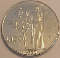 1989 - Italia 100 Lire    ------- - 100 Lire