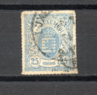 LUXEMBOURG    N° 20    OBLITERE   COTE  16.00€   ARMOIRIE - 1859-1880 Armoiries