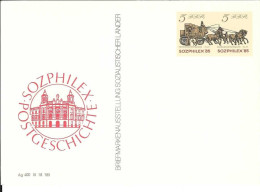 Carte Postale ALLEMAGNE ORIENTALE Entiers Postaux N° 2590A Y & T - Cartes Postales - Neuves