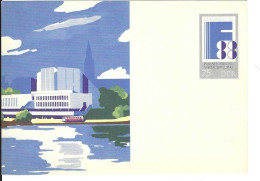 Carte Postale ALLEMAGNE ORIENTALE Entiers Postaux 1988 - Postkarten - Ungebraucht