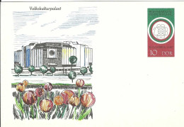 Carte Postale ALLEMAGNE ORIENTALE Entiers Postaux 1989 - Postkarten - Ungebraucht