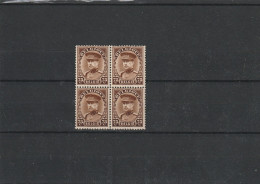 341 Bloc De 4/blok Van 4 ** - 1931-1934 Quepis