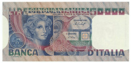 50000 LIRE BANCA D'ITALIA VOLTO DI DONNA 20/06/1977 QFDS - Otros & Sin Clasificación