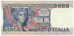 50000 LIRE BANCA D'ITALIA VOLTO DI DONNA TRE DECRETI 12/06/1978 SPL+ - Altri & Non Classificati