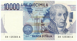 10000 LIRE B. D'ITALIA ALESSANDRO VOLTA SERIE SOSTITUTIVA XH 21/12/1999 FDS - Altri & Non Classificati