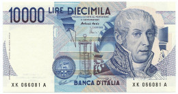 10000 LIRE B. D'ITALIA ALESSANDRO VOLTA SERIE SOSTITUTIVA XK 25/07/2001 FDS - Altri & Non Classificati