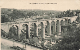 FRANCE - Dinan - Le Grand Pont - Carte Postale Ancienne - Dinan