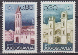 Tourisme - YOUGOSLAVIE - Eglises De Kotor Et Trogir - N° 1116-1118 ** - 1967 - Oblitérés