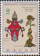 612962 MNH MACAO 1967 50 ANIVERSARIO DE LA APARICION DE LA VIRGEN DE FATIMA - Otros & Sin Clasificación